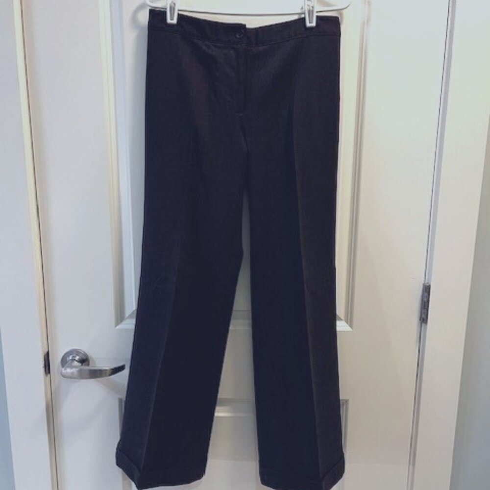 Vintage Lilly Pulitzer Dark Gray Wool Pants Sz 6